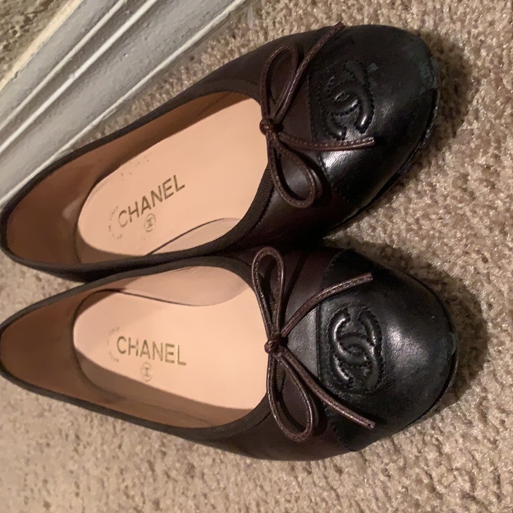 Chanel ballerina flats